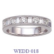 Diamond Wedding Ring - WEDD 018